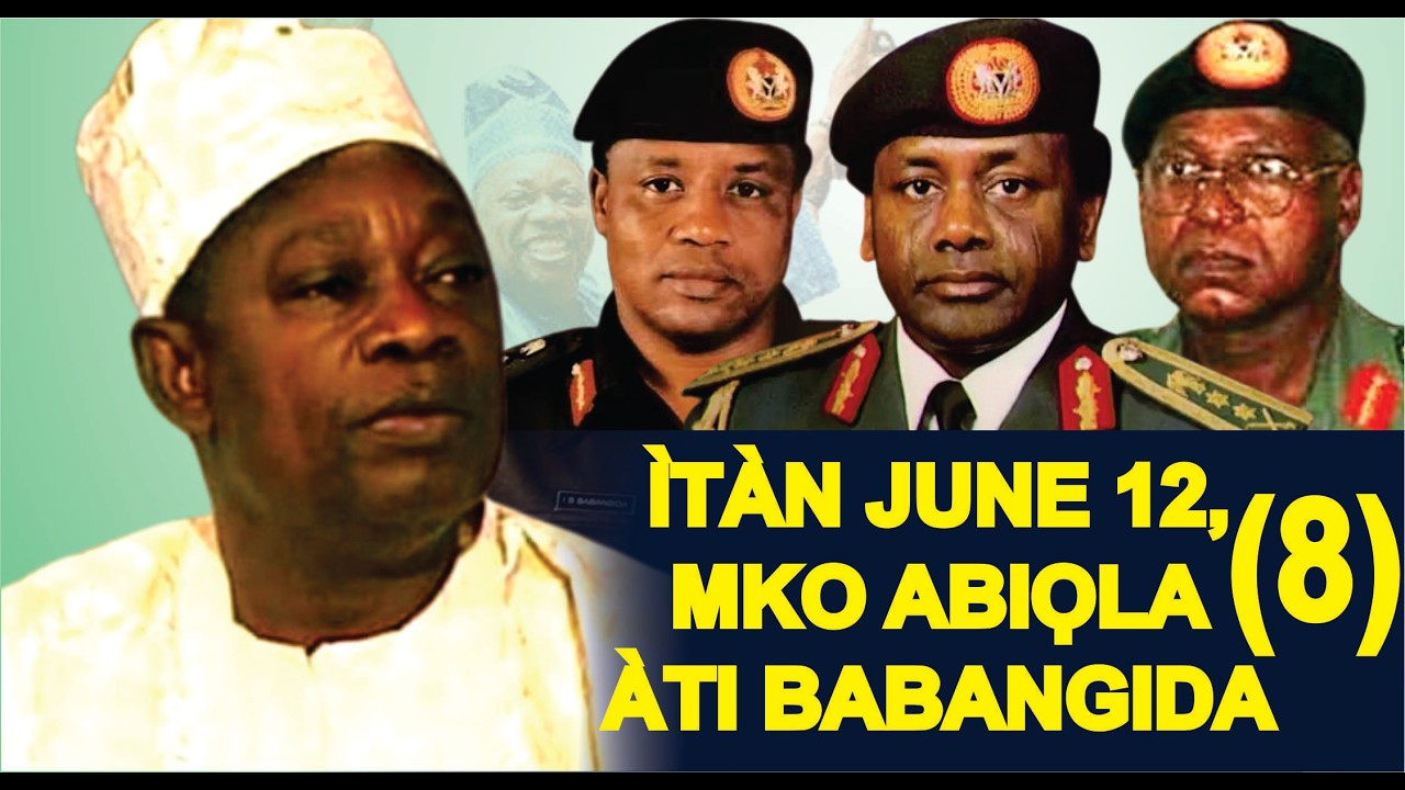 LỌJỌ TI WỌN DIBO JUNE 12 GAN-AN, PAKUTE MẸTA NI BABANGIDA DẸ SILẸ FUN ABIỌLA