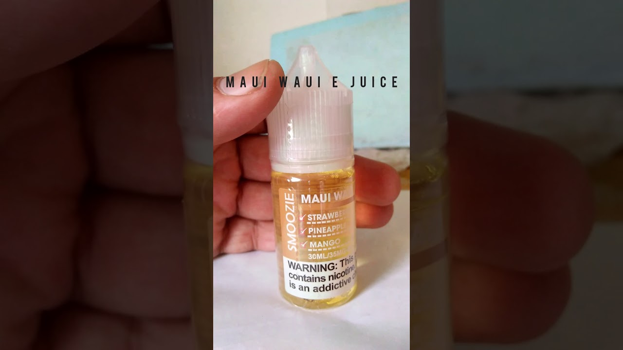 Smoozie Maui Waui Salt Nicotine E juice