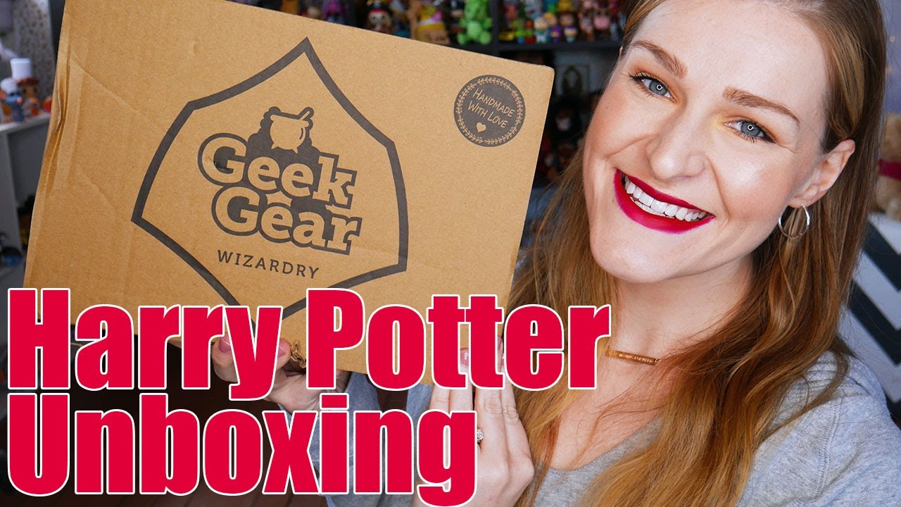HARRY POTTER GEEK GEAR BOX - Unboxing & Review