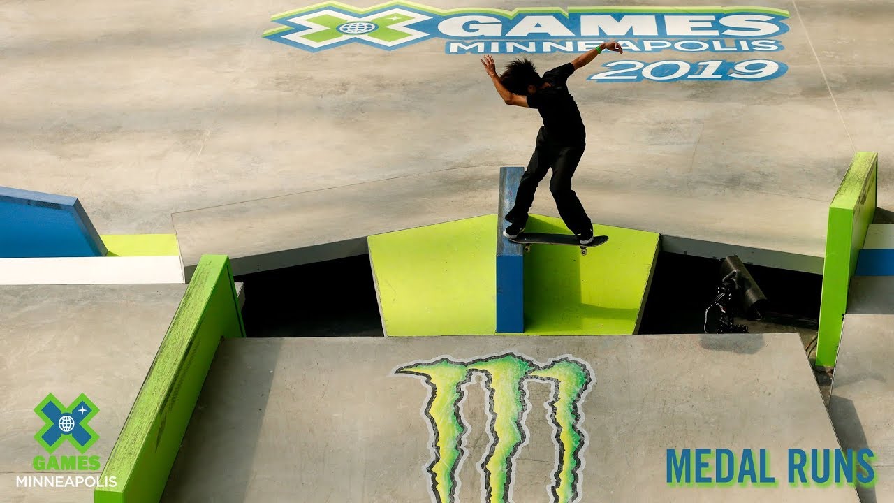 MEDAL RUNS: Men’s Skateboard Street | X Games Minneapolis 2019