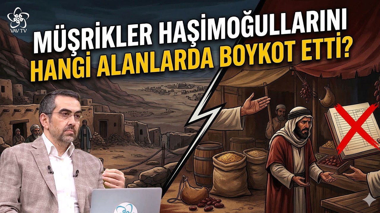 M&uuml;şrikler Haşimoğullarını Hangi Alanlarda Boykot Etti? | Prof. Dr. Mahmut Kelpetin