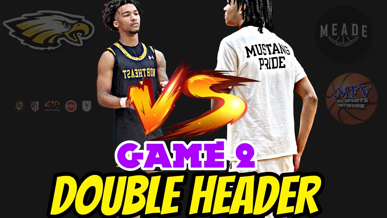 BIG TIME ANNE ARUNDEL DOUBLE HEADER GAME 2  Northeast vs Meade | Varsity Boys Basketball