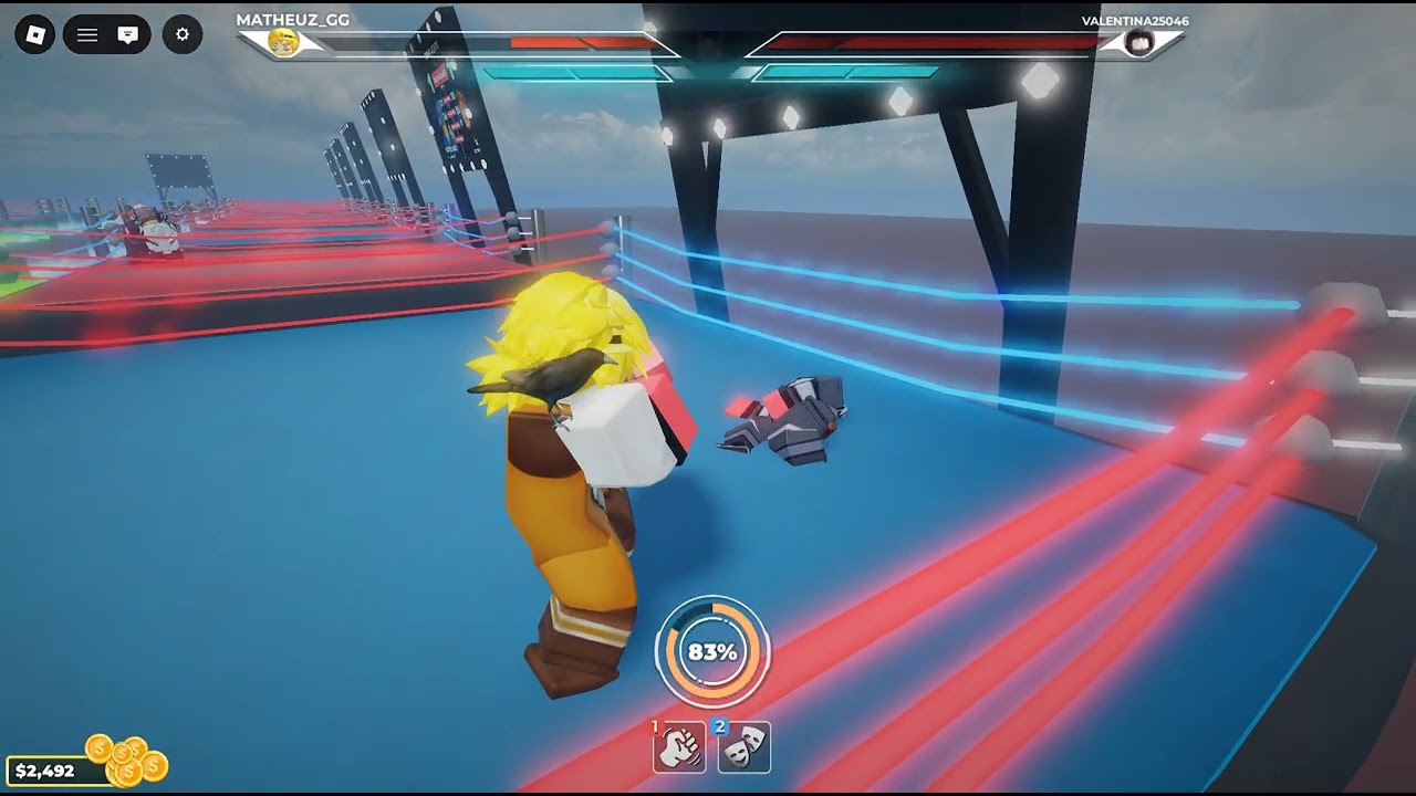 Karl VS Climber -- Untitled Fighting Game no Roblox