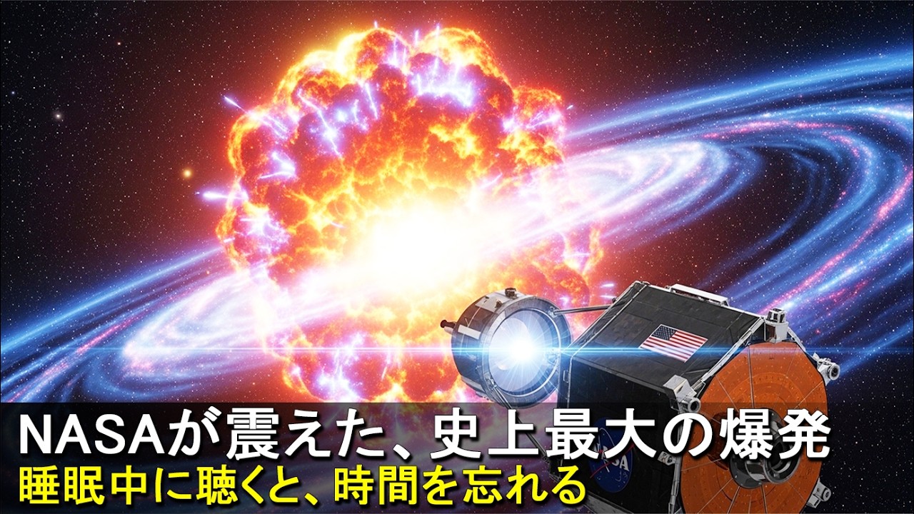 [睡眠ドキュメンタリー] 太陽系を揺るがす衝撃――NASAが捉えた過去最大の爆発とは