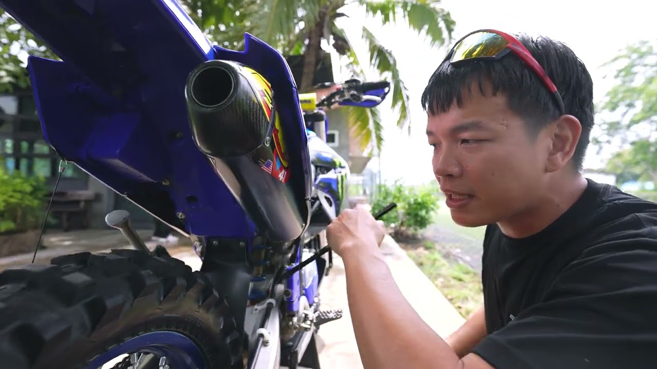เซ็ทค่า SAG และปรับพรีโหลดสปริง Yamaha YZ250FX อย่างมืออาชีพโดย Technix Thailand