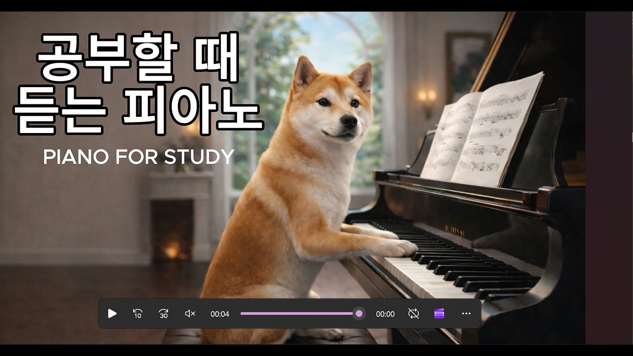 ☕ 045 |  공부할 때 듣는 피아노 | PIANO FOR STUDY |  replist-friends