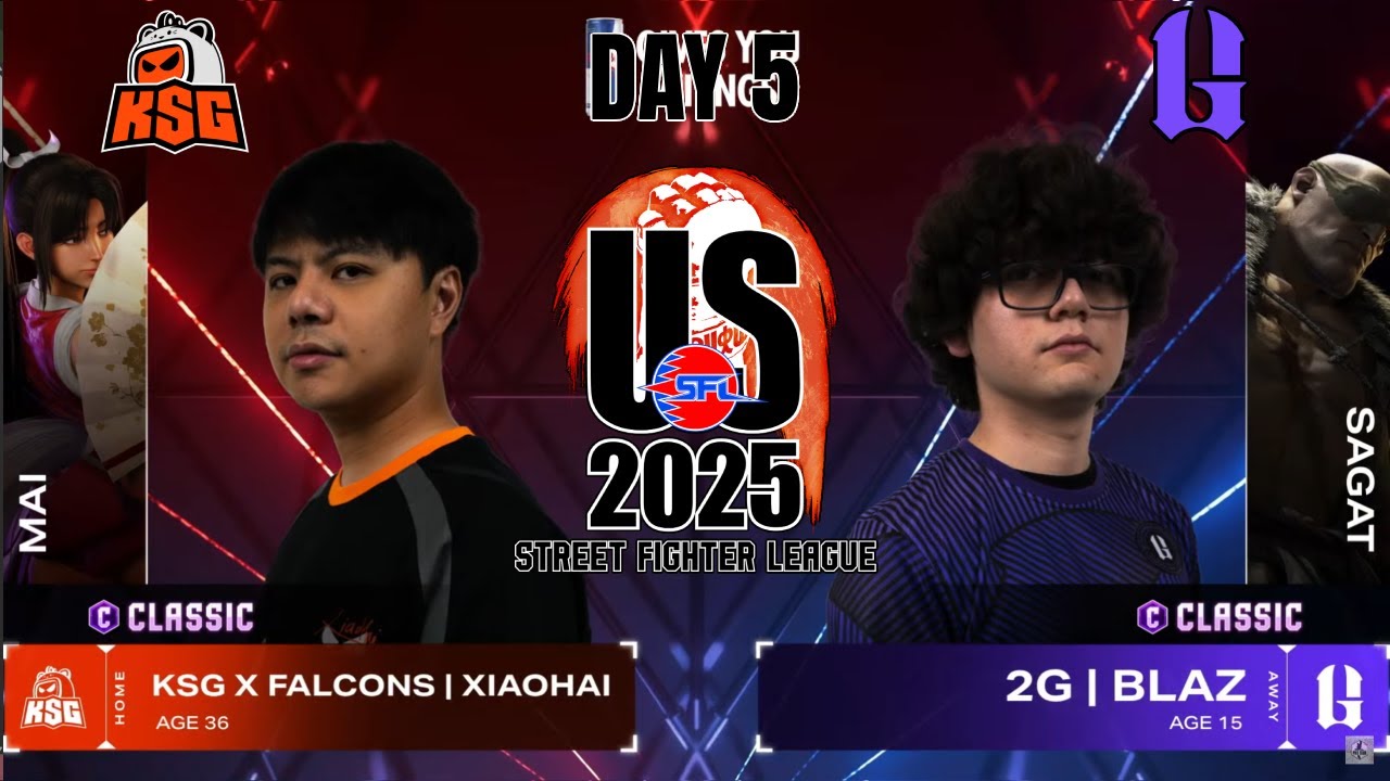 SF6 ▰ Блаз (Сагат) против Сяохай (Май) ▰ Street Fighter League US 2025
