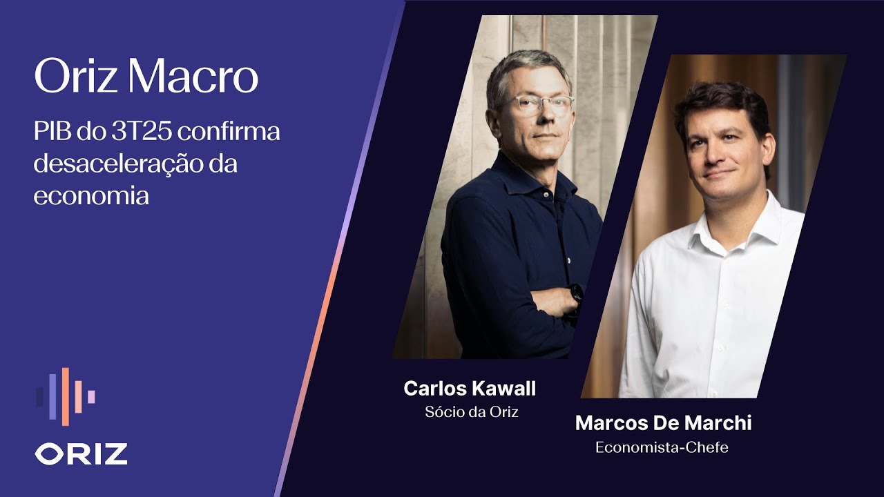 Oriz Macro: PIB do 3T25 confirma desaceleração da economia