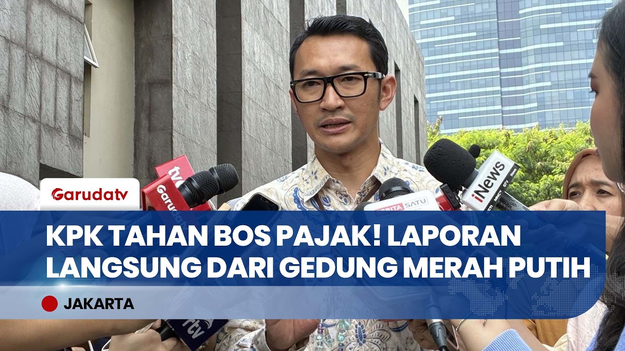 LIVE DARI KPK: Skandal Suap Restitusi Pajak Banjarmasin, 3 Tersangka Resmi Ditahan!