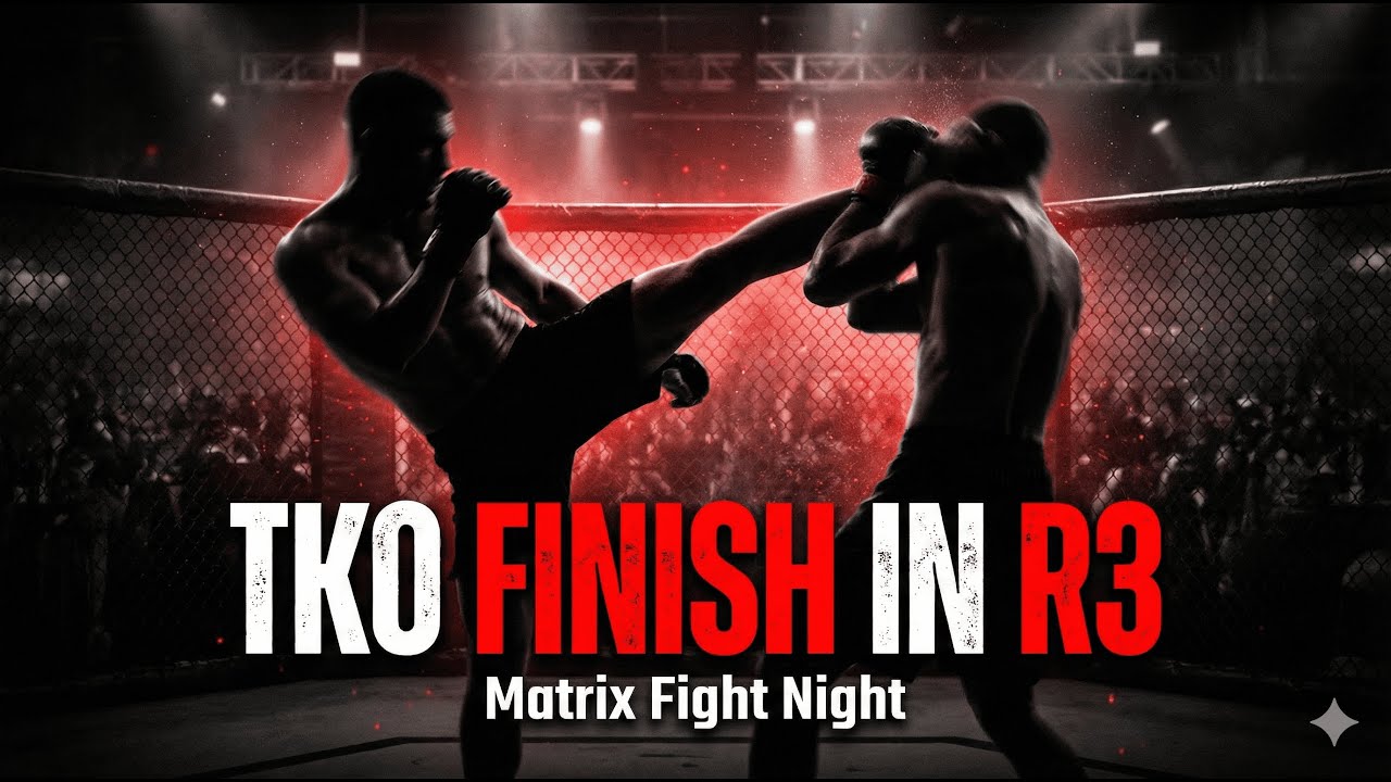 TKO FINISH IN R3: Gaurav Gulliya vs Nikhil Bhatt | MFN Full Fight (India MMA)