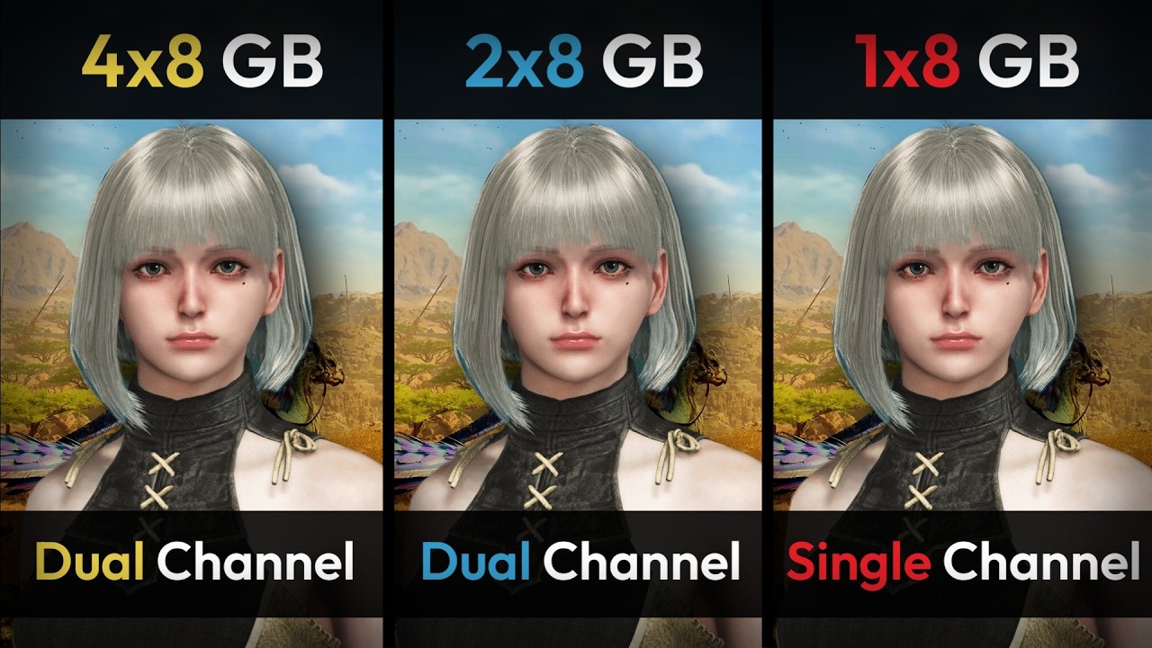 8GB vs 16GB vs 32GB RAM Cuánta Memoria Afecta el Rendimiento REAL XMP On/Off 2025