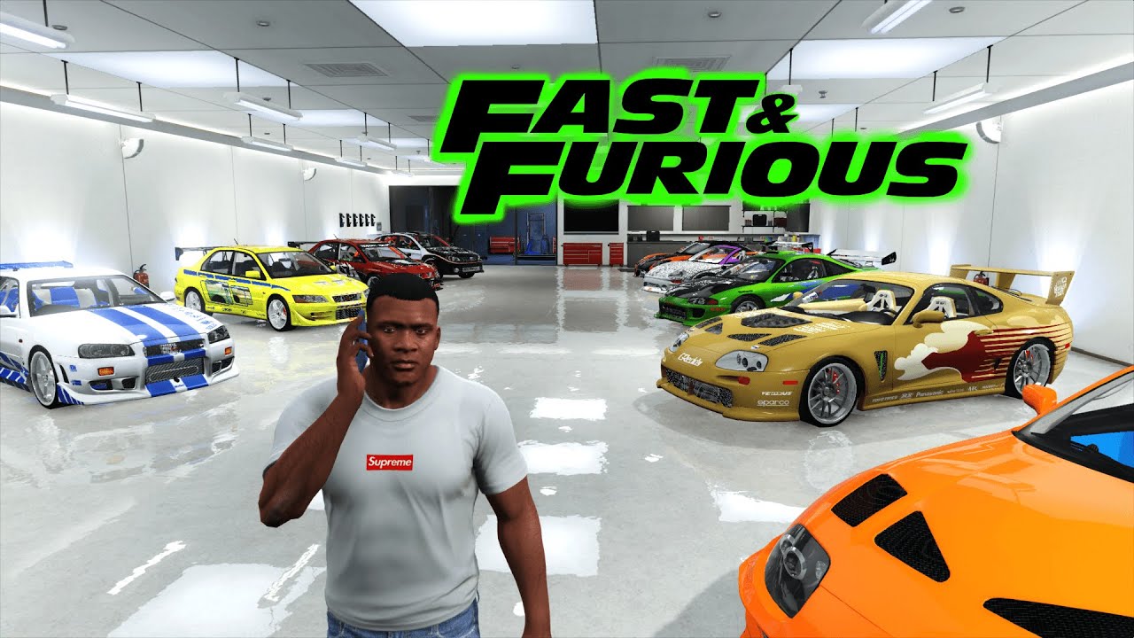 Millionaire's Life in GTA 5 SP | Fast & Furious Garage