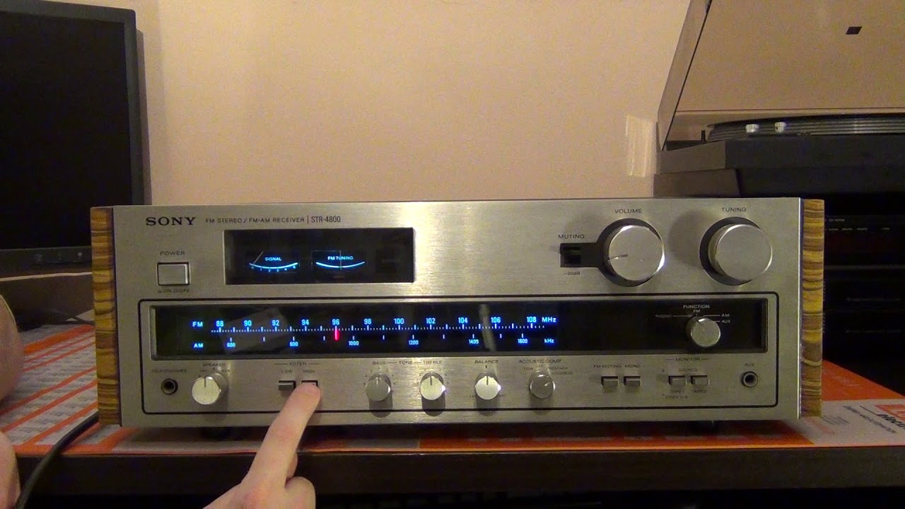 TEST SONY STR-4800 AUDIO GOLDEN AGE