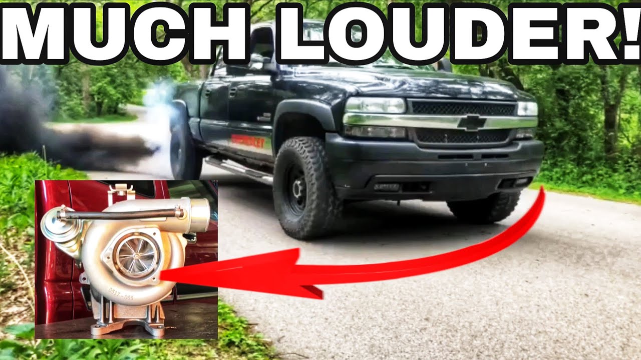 How to make a LB7 01-04 Duramax turbo louder