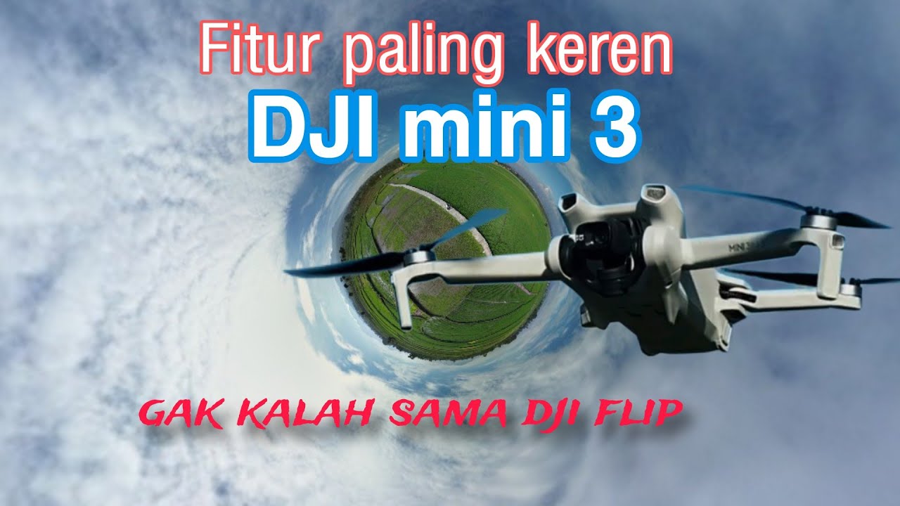 Fitur Panorama pada DJI Mini 3 - Keren Banget🔥🔥 #djimini3 #tutorial