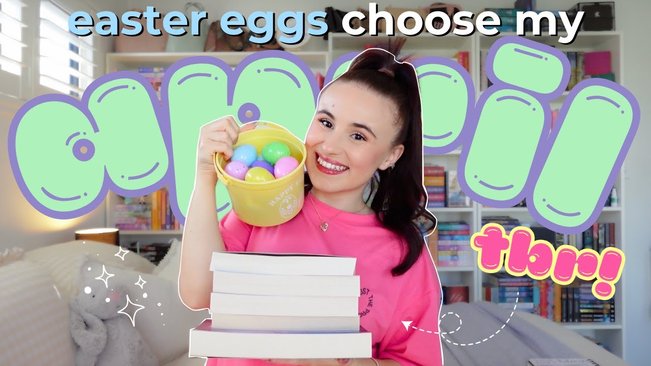 EASTER EGGS choose my APRIL TBR! 🐥📖🌷