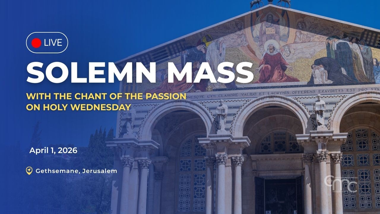 🔴 LIVE | Holy Mass of the Chant of the Passion in Gethsemane, Jerusalem | HOLY WEEK 2026