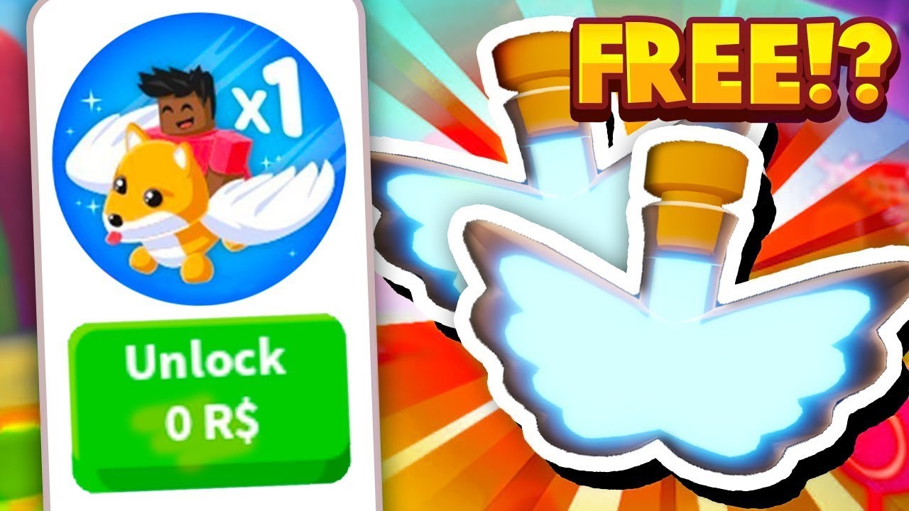 How To Get Free Fly Potions In Roblox Adopt Me With No Robux (Working 2020) Free Fly Potion Giveaway