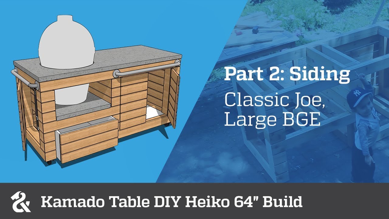 Kamado Table DIY Heiko 64