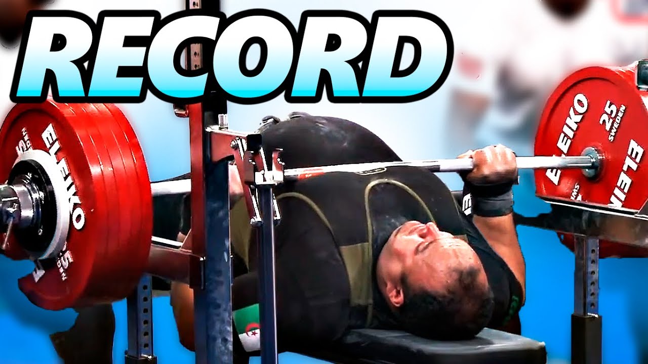 Ilyas Boughalem: The HEAVIEST RAW Bench Press in IPF!