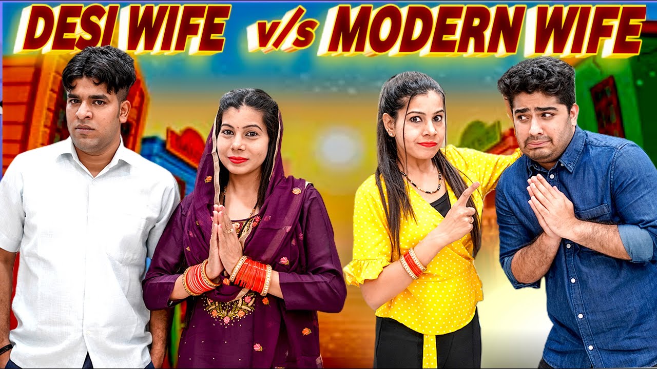 Desi Wife vs Modern Wife | Sanjhalika Vlog