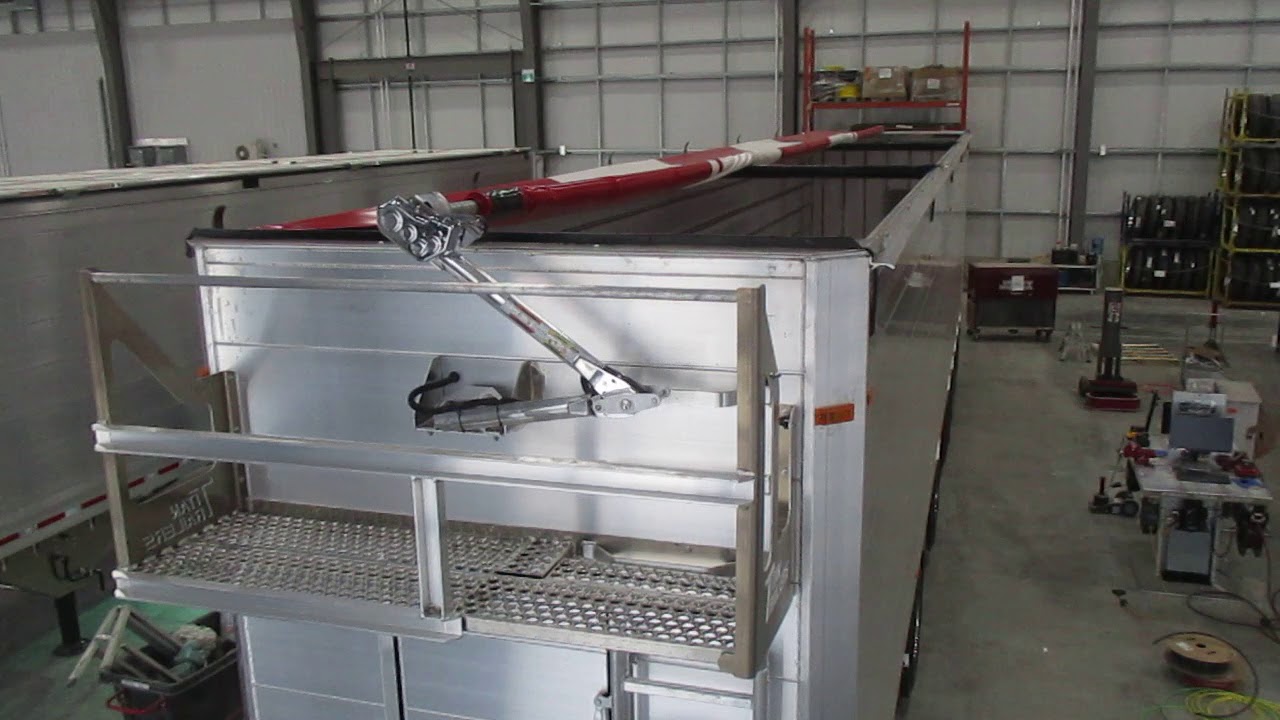 Trison Electric Tarp  - Roll Rite Style