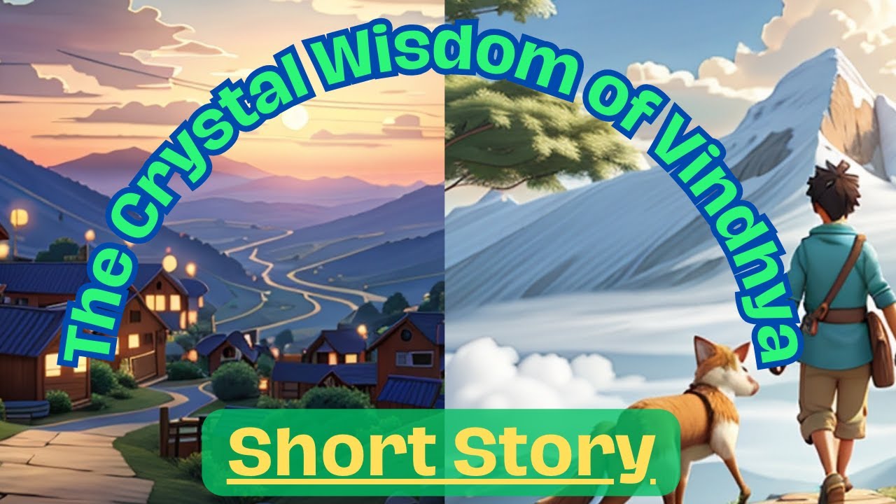 The Crystal Wisdom of Vindhya | English Listening & Reading | Short Story | English Hindi Subtitle