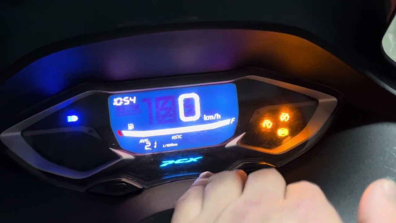 How to turn off  HSTC TRACTION CONTROL Honda Pcx 125