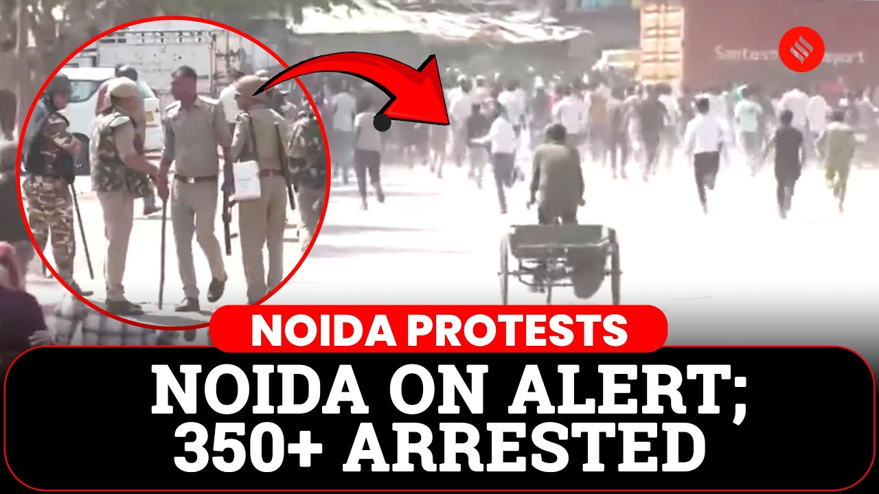 350+ Arrested in Noida Crackdown | WhatsApp Bots & Rumours: Inside Noida Protest Chaos