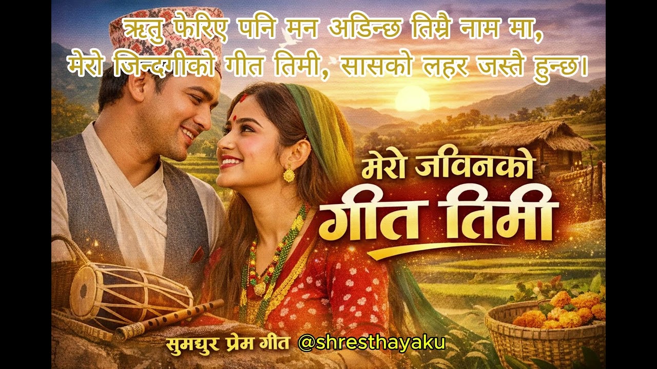 TIMI BINA YO SANSAR UJAD  [ उजाड बगर जस्तै हुन्छ ] #newsong #viralaudio #lovesong 