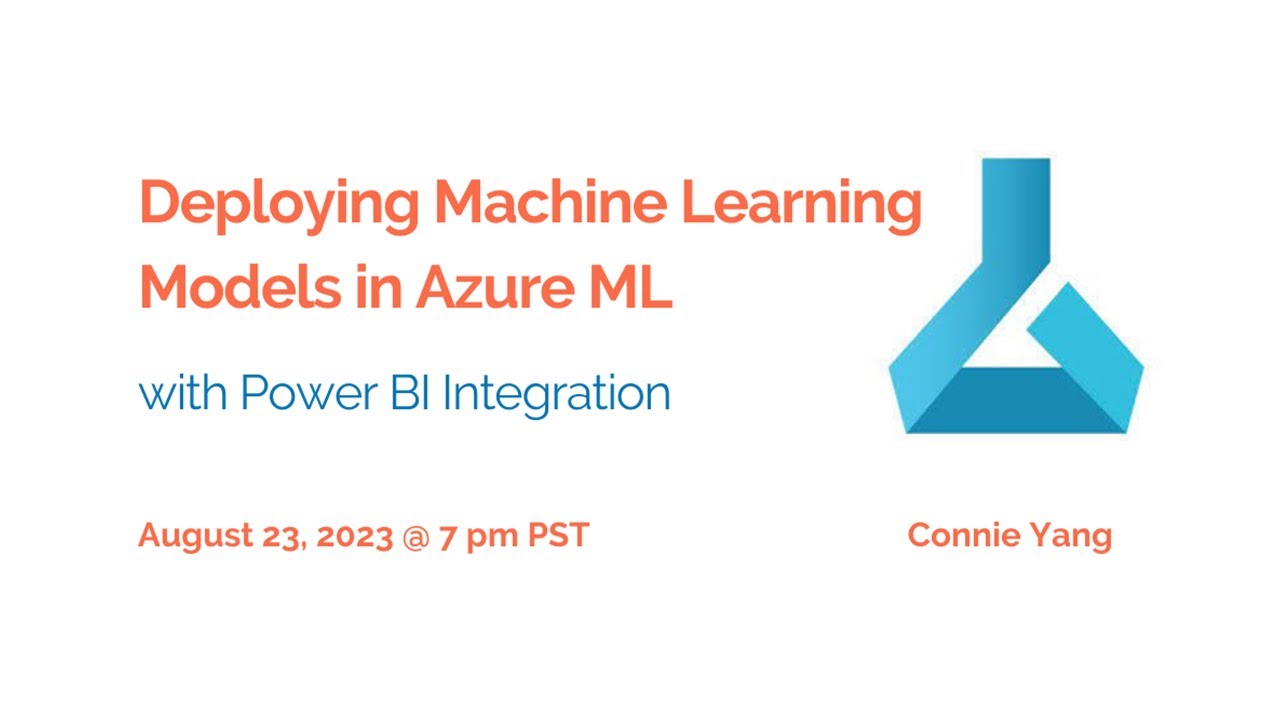 Deploying Machine Learning Models in Azure ML with Power BI Integration