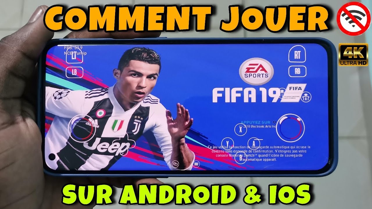 Comment installer & jouer FIFA 19 sur Android/iOS 2024 (Nintendo switch emulateur)