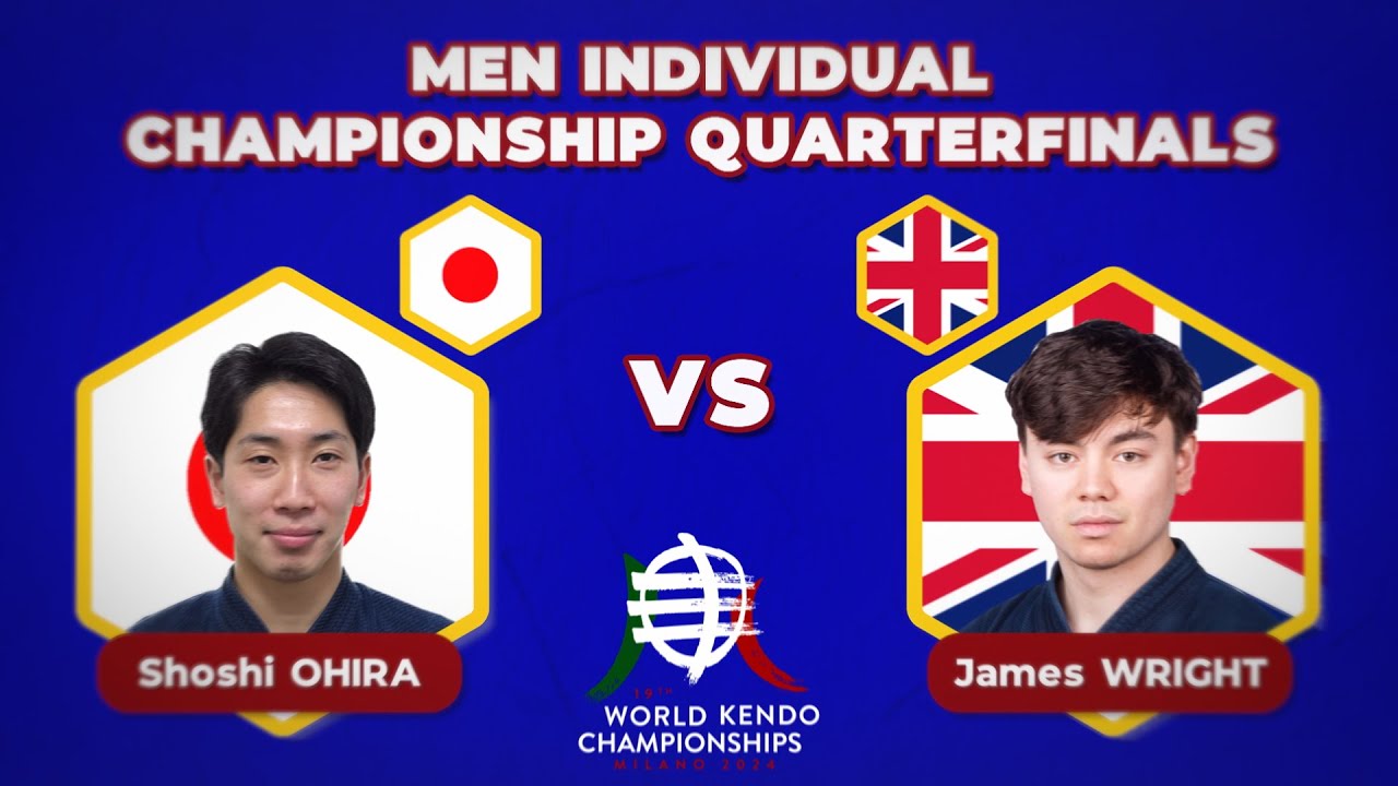 19th World Kendo Championships: Men Individual Quarter-Finals