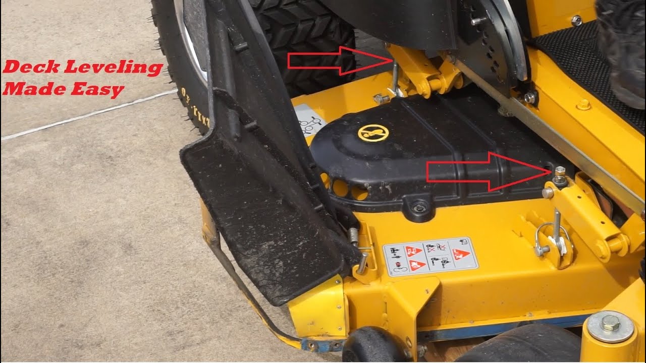 Выравнивание палубы Hustler Raptor SD, X и XD стало проще