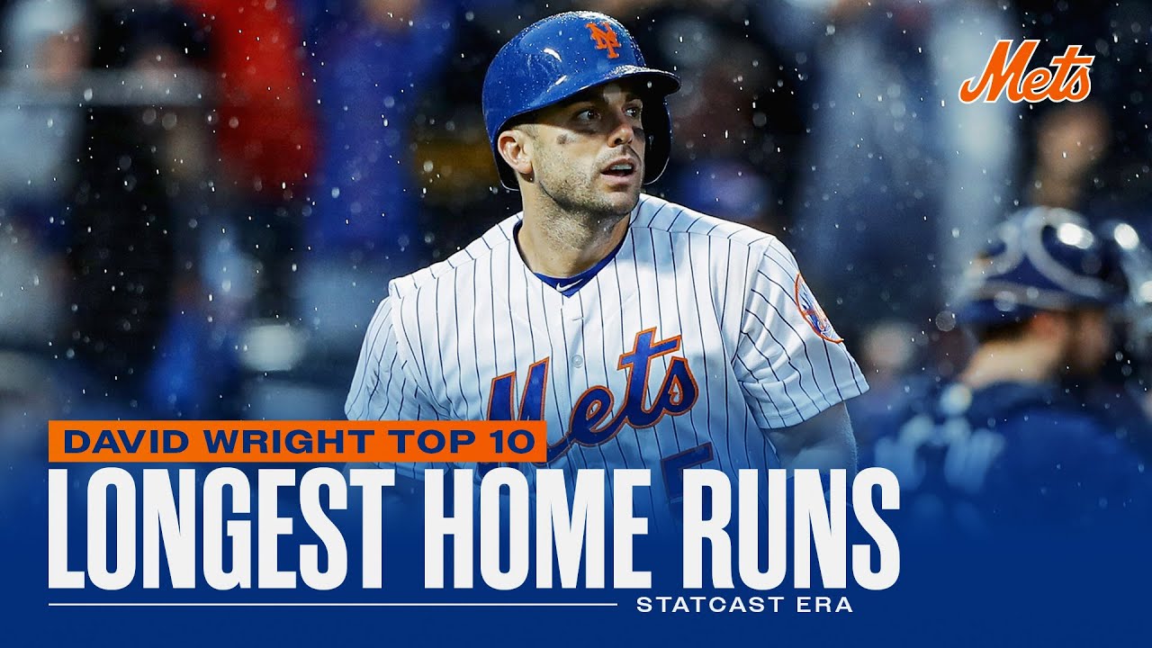 Top 10: David Wright's Longest Home Runs (Statcast Era)