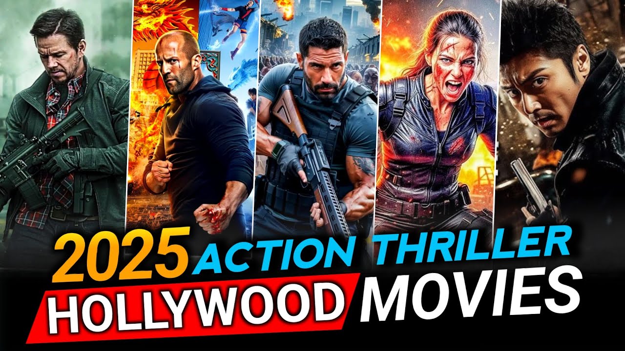 TOP 8 New Hollywood Action Movies in Hindi/English | 2025 Best Hollywood Action Movies on Netflix