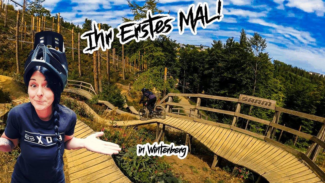 Das erste mal im Bikepark Winterberg | Mandy vs Blackline