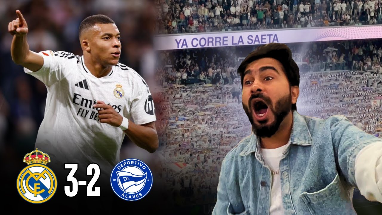 I Saw Mbappe Score for Real Madrid at the Santiago Bernabeu 😍