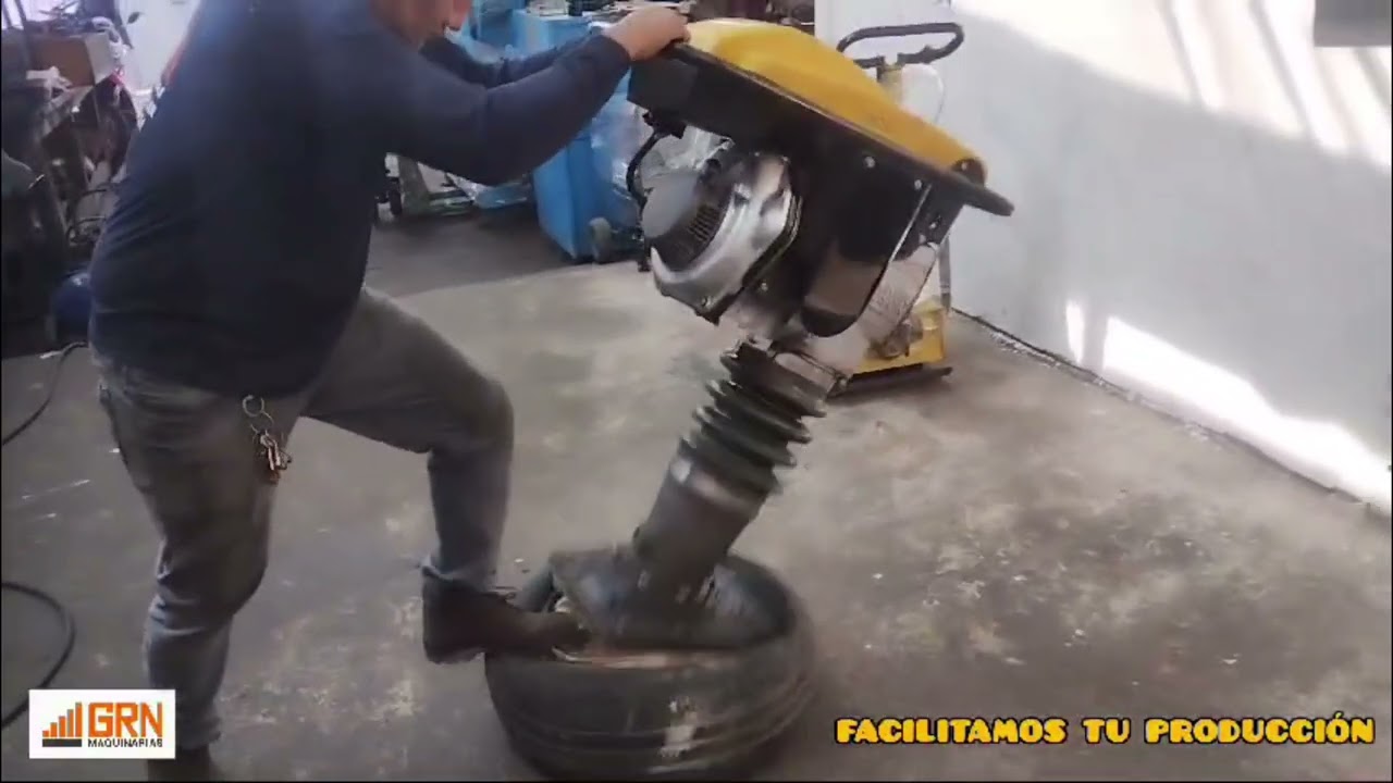 PROCESO DE FUNCIONAMIENTO DE VIBROAPISONADOR WACKER NEUSON PETROLERO MODELO DS70