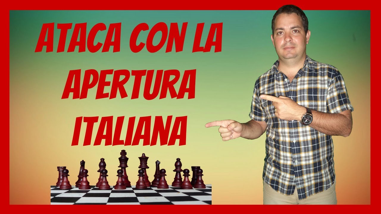 ✅ Ataca con la Apertura italiana ♟️♟️