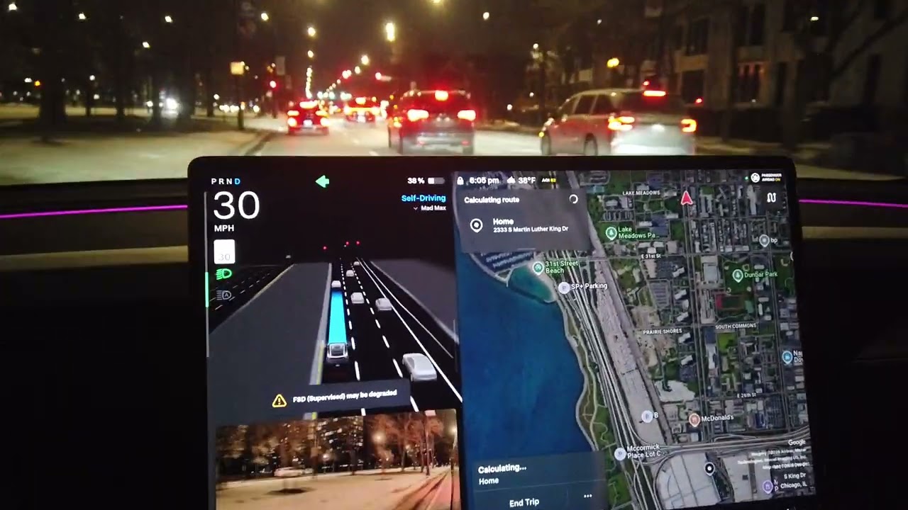 Chicago Auto Show 2026 - Tesla FSD Test Ride with Model Y