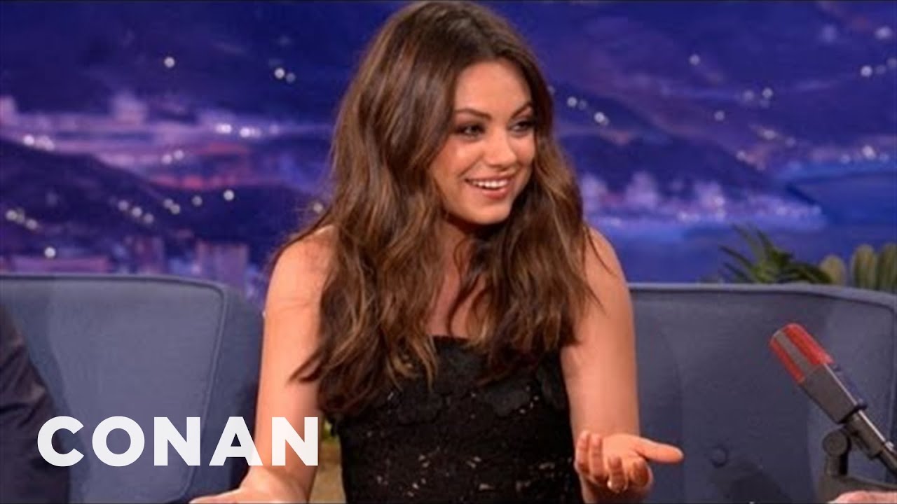 Mila Kunis Is A Gay Man Trapped In A Woman's Body | CONAN on TBS