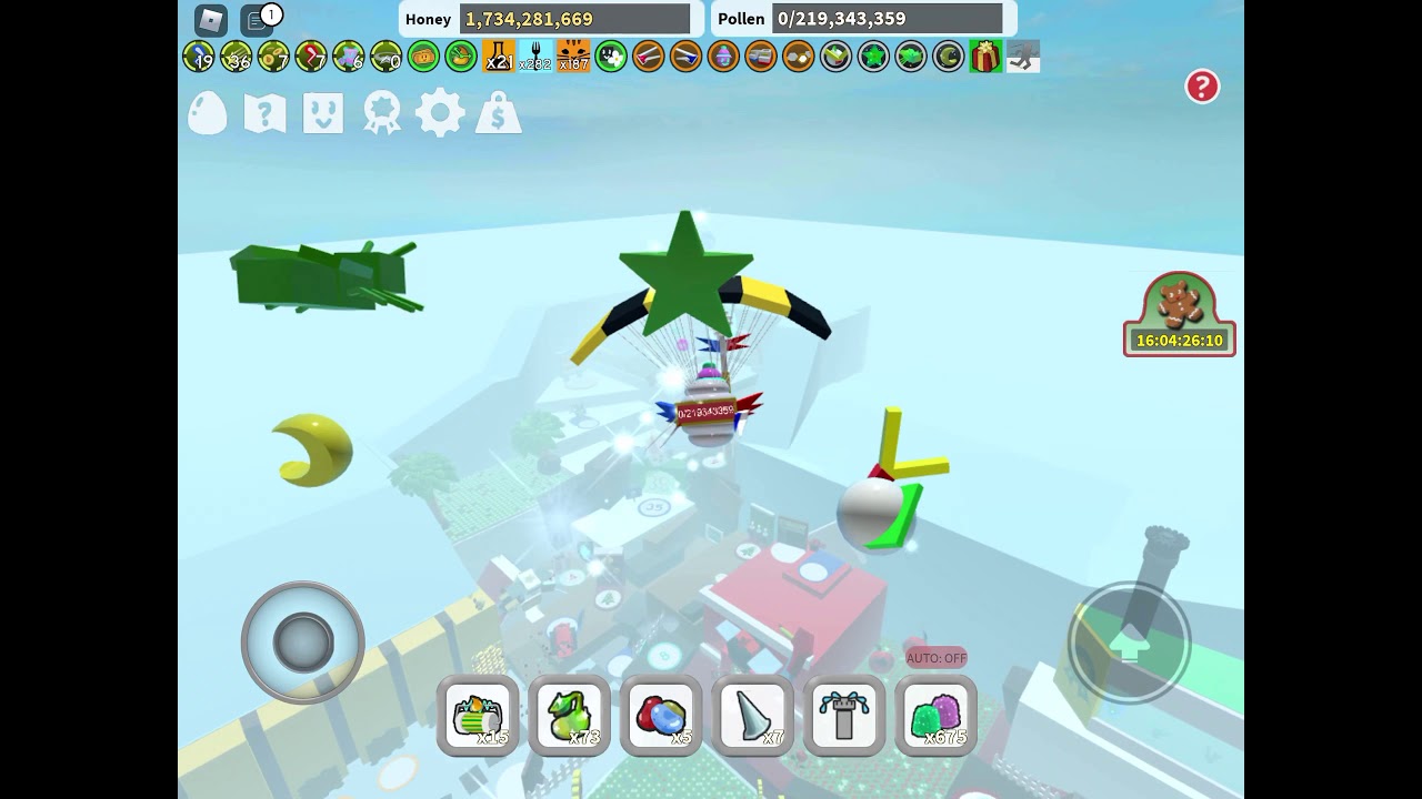 I GOT THE WINDY BEE IN BEE SWARM SIMULATOR (Test Realm)