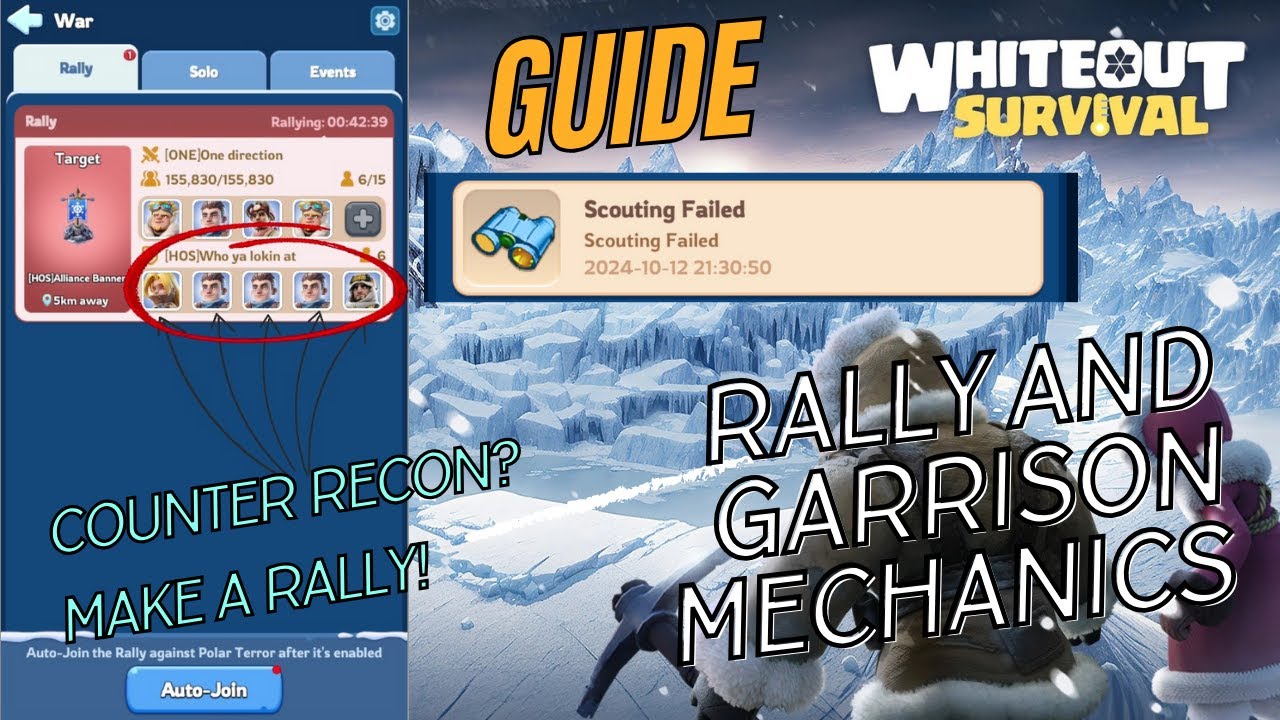 Rally and Garrison Mechanics | Whiteout Survival
