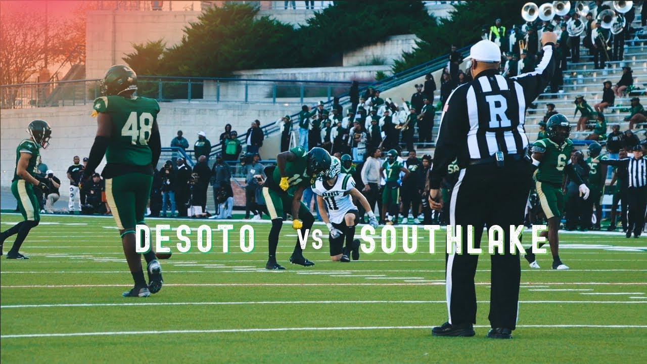 6A Desoto Eagles and 6A SouthLake Caroll goes Toe to Toe in the playoff Semifinals!!!!👀
