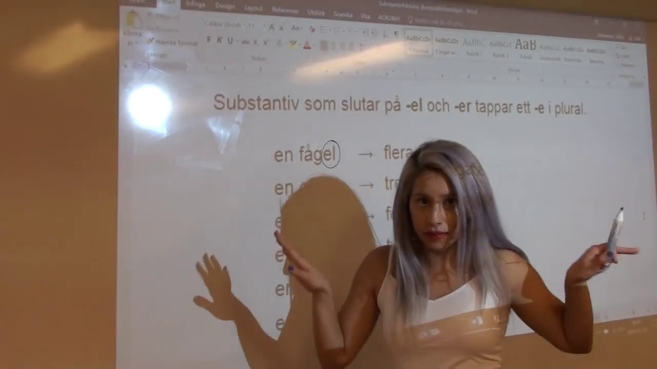 SFI Substantiv i plural kurs C