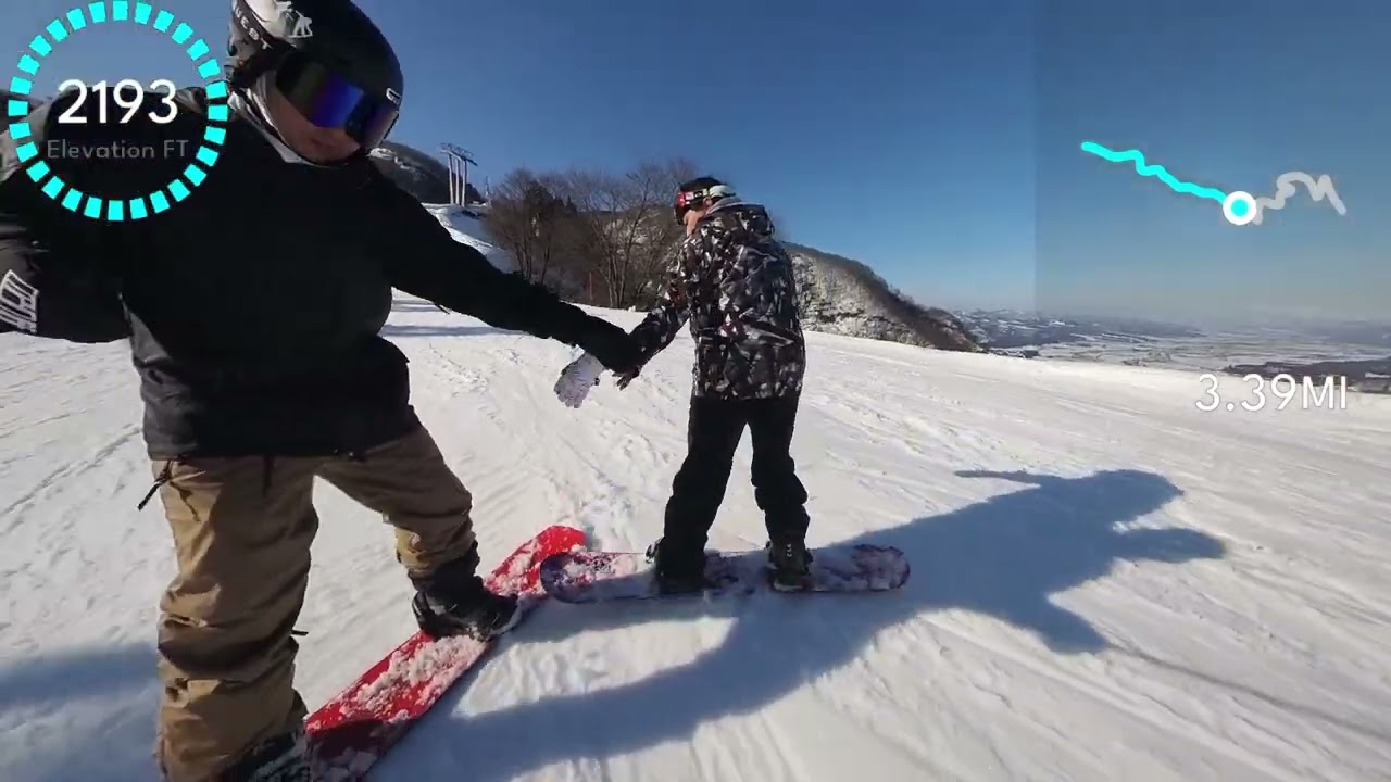 LONGEST SKI RUN IN GALA YUZAWA UNCUT | JAPAN SNOWBOARDING WITH DADDY G & MOMMY J + CHILL MUSIC