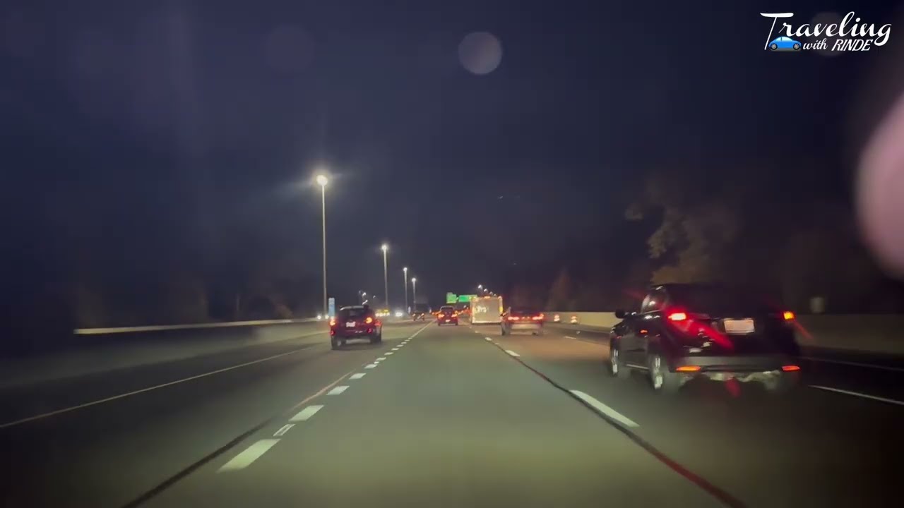 FALL EARLY DRIVE ON INDIANA HIGHWAYS | PEACEFUL SCENIC VIEWS