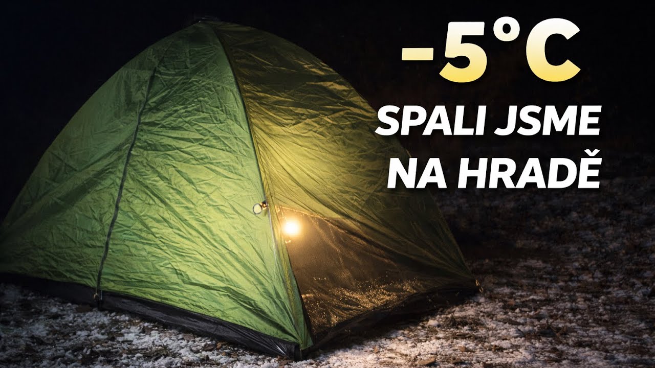Spali jsme na hradě při −5 °C | Sleeping on a Castle in −5 °C