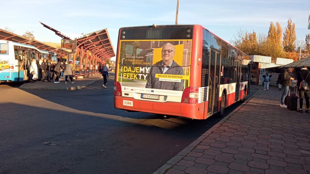 PKM Świerklaniec - linia 250, MAN NL323 Lion's City EEV #1104
